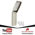 thumbnail image 6 of KeylessOption Replacement for LiftMaster 377LM 315MHz Wireless Keypad, 6 of 8