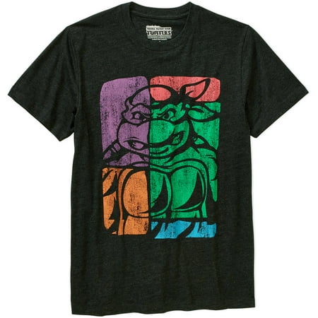teenage mutant ninja turtles color block 4 panel confetti knit men s