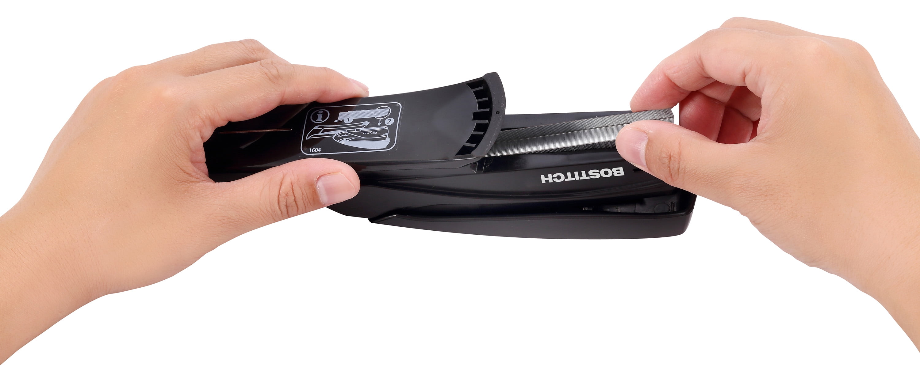 Bostitch Inspire Spring-Powered Desktop Stapler, 20 Sheet Capacity