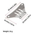 thumbnail image 3 of Stainless Steel Chassis Armor Protectors for Tamiya TT-02 RC Car Stone and Sand Protection, 3 of 7
