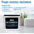 thumbnail image 2 of Moisture Absorber with Activated Charcoal Dehumidifier Bucket, Unscented Odor Absorber for Closet Basement Bathroom Boat RV, Disposable No Refill - General, 2 of 9