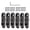 Black, variant on Electric Bass Guitar Bridge Saddle Tailpiece Screws Wrench Gold