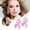 A, variant on Ribbon Acrylic Earrings Cancer Awareness Fashion Jewelry Lightweight Dangle Drop Earrings for Women Support