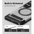 thumbnail image 6 of Ringke UX Magnetic [Built in Kickstand] for Galaxy S26 Ultra Case, Heavy-Duty Rugged Anti-Fingerprint Phone Cover Compatible with MagSafe - Clear, 6 of 11