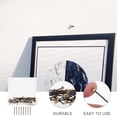 thumbnail image 2 of 60pcs Picture Hanging Nails Office Hanging Picture Hook Pin Copper-head Nails, 2 of 5