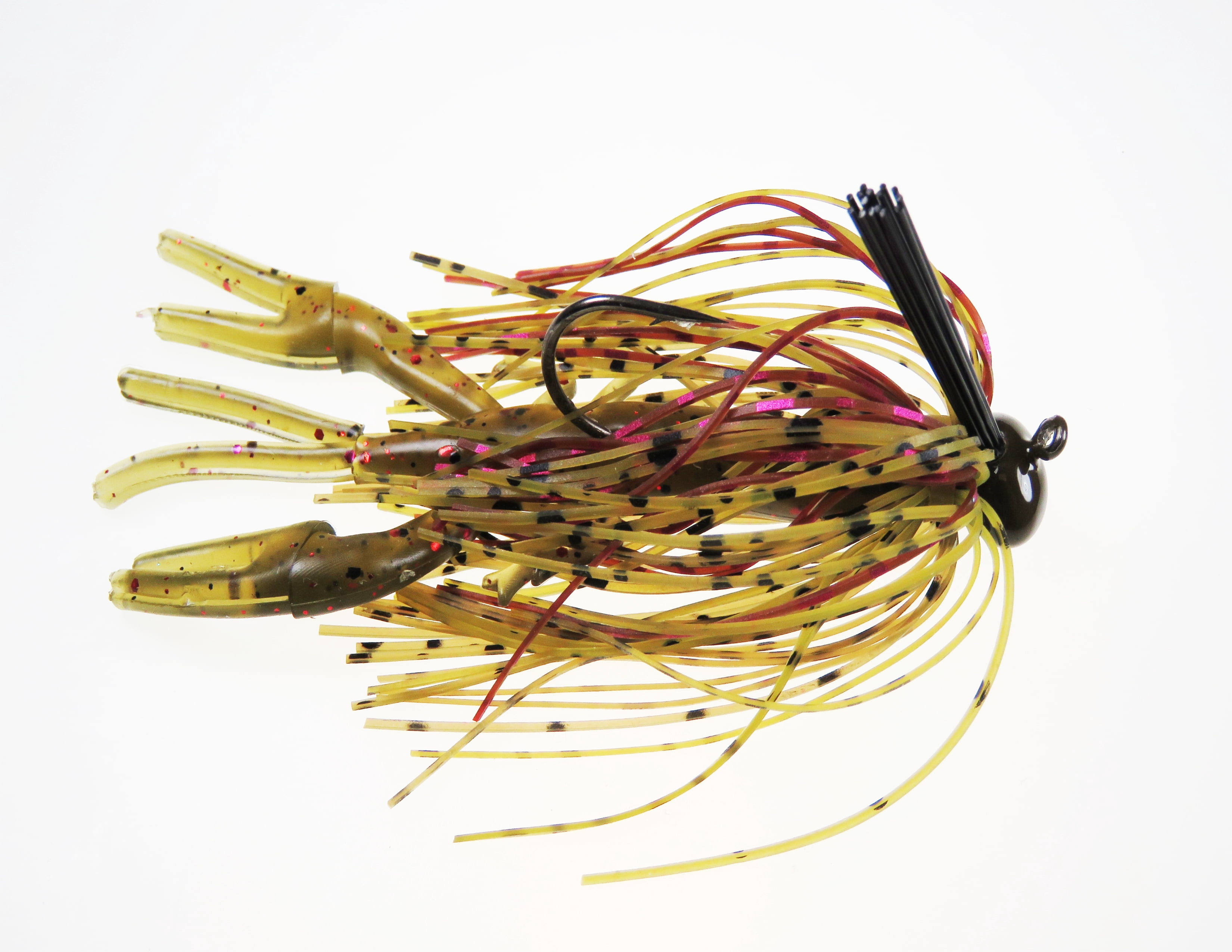 Luck-E-Strike, Football Jig, Peanut Butter & Jelly, 3/8 oz., Bass, Freshwater, Fishing Jigs