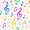 Color 3, variant on Peel and Stick Wallpaper seamless notes music Wall Mural 23.6in x 9.8ft Self Adhesive Removable Wall Paper Renter Friendly Wallpaper for Nursery Bedroom Cabinets