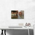 thumbnail image 2 of ARTCANVAS A Venetian Backwater Canvas Art Print by Frits Thaulow - Size: 18" x 12" (0.75" Deep), 2 of 9