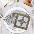 thumbnail image 5 of Wedding Cocktail Napkins Gold Foil,Dessert Disposable Beverage Paper Napkins for Wedding Shower, 5 of 5