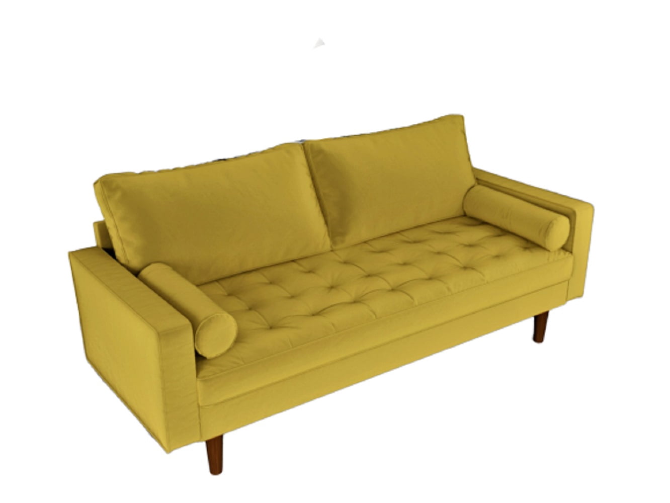 Hazen 69.7'' Velvet Square Arm Sofa