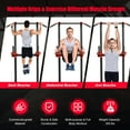 thumbnail image 3 of Goplus Multi-function Power Tower Pull Up Bar Dip Stand Home Gym Full-body Workout, 3 of 10