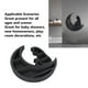 thumbnail image 3 of Estante De Madera Moon Cat, Estante Multiusos De Madera De Cristal Lunar Negro De Múltiples Capas Para El Hogar, 3 of 7
