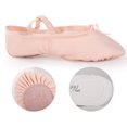 thumbnail image 4 of Dnzceghtig Zapatos de Baile de Ballet Suaves para niños y Adultos, Zapatillas de Gimnasia para Baile de Punta, Zapatillas para Mujer, Danza de Ballet, Yoga, Gimnasia, Zapatos para Adultos con Suela, 4 of 6