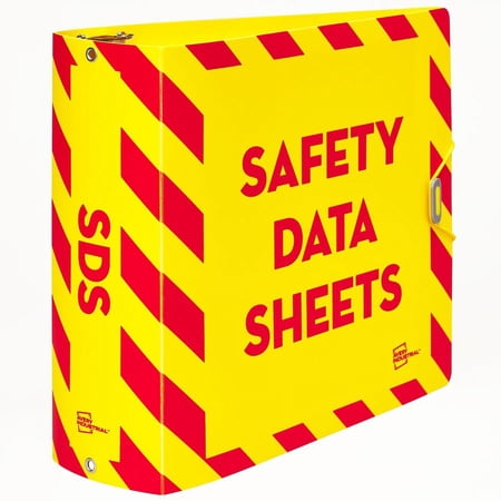 Avery; UltraDuty 3 SDS Binder with Chain - Letter - 8 1/2 x 11 Sheet Size - 735 Sheet Capacity - 4 45/64 Spine Width - 3 x Slant Ring Fastener(s) - Polypropylene - Red - Durable Flexible Water R