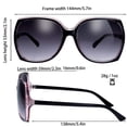 thumbnail image 3 of Gafas de sol The Fresh Oversized Square Jackie O para mujer, 3 of 7