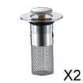 thumbnail image 1 of Tapón de Drenaje para Fregadero perfecl 2 Unidades colador de cocina, 1 of 8