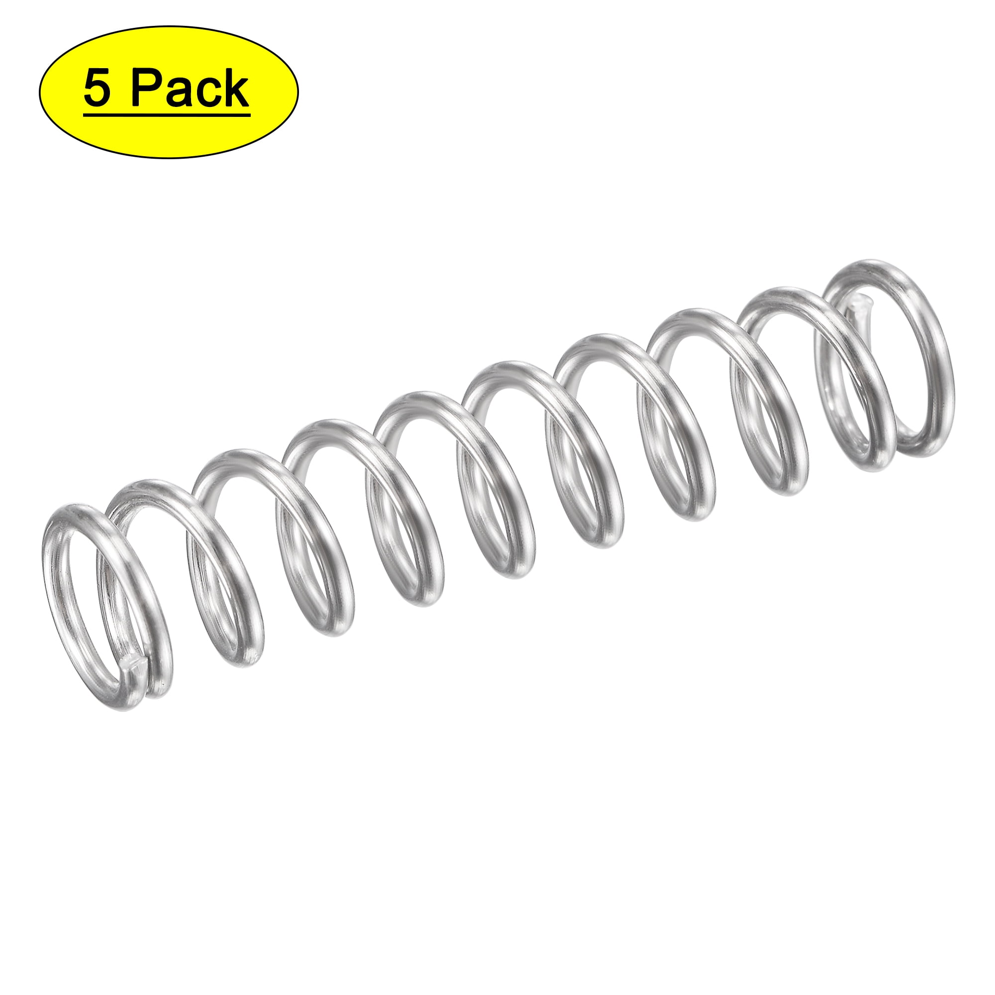 5pcs 304 Stainless Steel Compression Spring