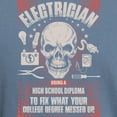 thumbnail image 3 of CafePress - Electrician T Shirt T Shirt - Mens Comfort Colors Shirt, 3 of 5