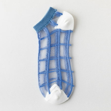 

XMMSWDLA Socks Deals Clearance Fashion Women Mesh Ladies Breathability Patchwork Thin Socks Women’s Stockings