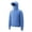 #274-Blue, variant on Men's Unisex Solid Color Cooling Vest USB Fan Powered Air Conditioning Work Wear Long Sleeve Hooded Jacket Outdoor Blue XXXL Gifts for Father
