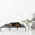 thumbnail image 2 of PETMAKER 48x35.5-Inch Elevated Dog Bed - Indoor/Outdoor Cot for Pets (Blue), 2 of 8