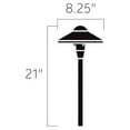thumbnail image 4 of Kichler Lighting - LED Path Light - 4.3W 3 LED Dome Path Light - with, 4 of 4