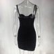 thumbnail image 4 of Ladies Sexy Bodycon Dress Corset Ruched Sling Mini Dress Women Evening Night Club Clothing, 4 of 4