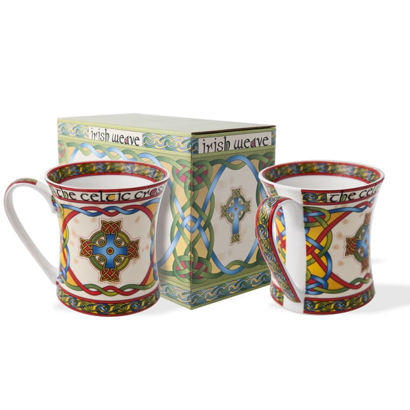 The Celtic Cross Cup Set with Gift Box