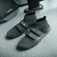 thumbnail image 4 of Zapatos de peso muerto para hombre, zapatos de entrenamiento físico, zapatos profesionales antideslizantes para levantamiento de pesas, zapatillas deportivas transpirables para gimnasio, 4 of 5
