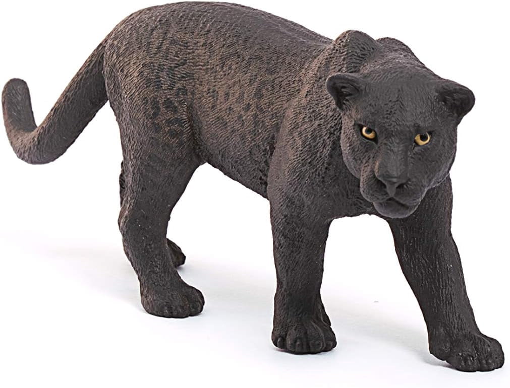 Schleich Wild Life - Realistic Prowling Black Panther Figure - Jungle Animal Figure for Kids - Durable Toy for Fun and Imaginative Adventures - Boys and Girls Ages 3+