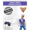 thumbnail image 3 of Camiseta Monster Jam Zombie Son-UVA Digger Mutt Boys 4T Azul/Gris/Marrón, 3 of 8