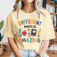 thumbnail image 3 of Godmerch Happy First Day of School Crewneck Teacher Graphic Shirt, First Day of School Teacher Gifts Tee for Women, 3 of 5