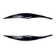thumbnail image 1 of Car Glossy Black Headlights Eyebrows Eyelids Cover Eyelash Head Light Stickers for 3 Series E90 E91, 1 of 5