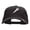 Black, variant on Microphone Embroidered Washed Cap - Khaki OSFM