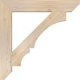 thumbnail image 3 of Ekena Millwork 5 1/2"W x 38"D x 38"H Balboa Slat Smooth Bracket, Douglas Fir, 3 of 4