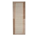 thumbnail image 5 of RUGSOTIC CARPETS HAND KNOTTED WOOL AREA RUGS - 2'6''x10', Runner, Beige, Contemporary Modern Design, High Pile Thick Handmade Anti Skid Area Rugs for Living Room, Bed Room (T00205), 5 of 5