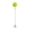 Light Green, variant on Spring-type Cat Teaser with Plush Ball Suction Cup Bottom Wand Toy Cat Stick with Bell Head Entertainments for Indoor Cats