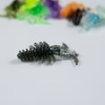 thumbnail image 3 of NIBOLOG 20Pcs Artificial Shrimp Lure Reusable Flexible PVC Plastic Hairy Shrimp Bait Fishing Accessory, 3 of 8