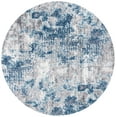 thumbnail image 2 of SAFAVIEH Aston Georgiana Abstract Area Rug, Navy/Gray, 6'7" x 6'7" Round, 2 of 10