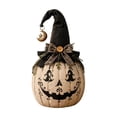 thumbnail image 3 of Tepsmf Halloween Vintage Witch Pumpkin Trio, Rustic Figurine Set, Fall Thanksgiving Window Display, Mantel Decor, 3 of 5