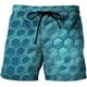 thumbnail image 1 of Pantalones cortos de playa para hombre, informales, con ilusión óptica, estampado 3D, de secado rápido, producto a la moda, novedad de verano Fivean unisex, 1 of 2