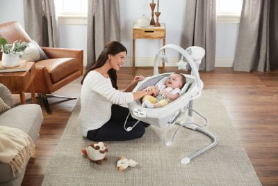 Graco Duet Sway LX Swing with Portable Bouncer Alden 