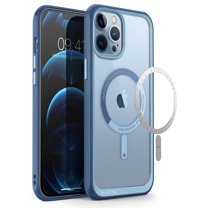 SUPCASE Unicorn Beetle Mag Series Case for iPhone 13 Pro (2021 Release) 6.1 Inch, Premium Hybrid Protective Clear Case Compatible with MagSafe (Azure)