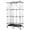 colorA, variant on golytefs Bird Cage Universal Wheel Metal Parrot Cage with Stand Tray Swing Ladder (White)