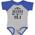 thumbnail image 3 of Inktastic Running Half Marathon Run Girls Baby Bodysuit, 3 of 5