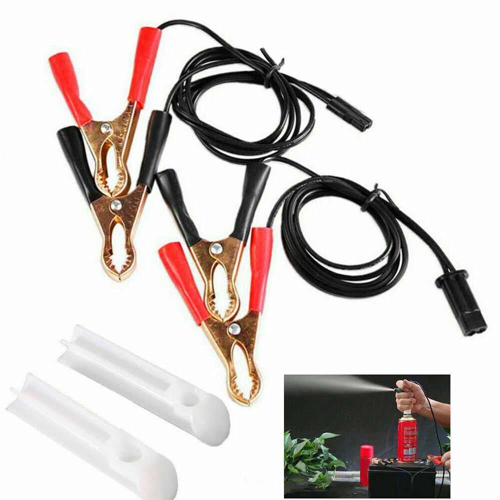 Universal Fuel Injector Flush Cleaner Adapter DIY Kit Car Cleaning Tool