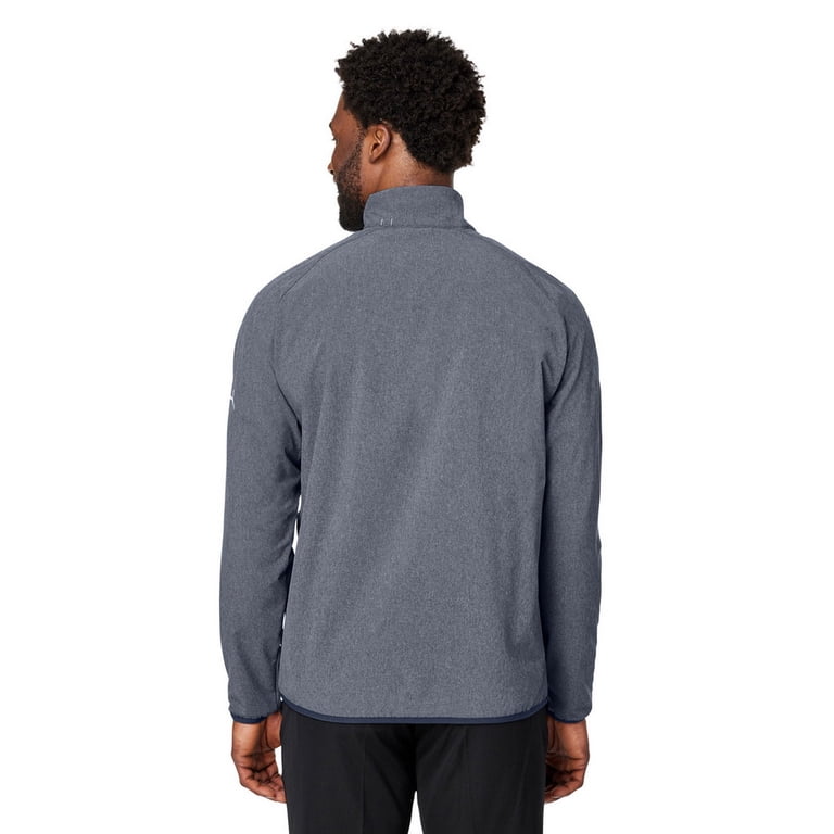 PUMA Golf Men's Coastal Woven 1/4-Zip Performance Pullover, 2X