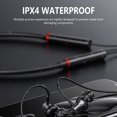 thumbnail image 6 of Hesxuno Bluetooth Headphones Bluetooth Sports Headphones High Sound Quality In-Ear Gaming Gaming 5.0 Waterproof Hanging Neck Earplugs Black Headphones for Kids for School, 6 of 7