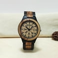 thumbnail image 5 of Stylish Wooden Watch for Men - Quartz Movement, Full Wooden Panel, Elegant Timepiece for Business and Casual Occasions - Perfect Accessory for Men's Wrist, 5 of 9