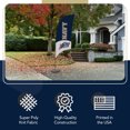 thumbnail image 3 of Navy Midshipmen 7.5' Mascot Razor Feather Flag with Base, 3 of 5